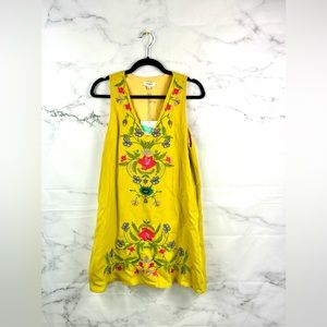 NEW WITH TAGS UMGEE Embroidered Shift Dress